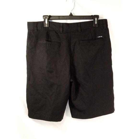 IZOD Men's Golf Shorts 1 Black 1  Tan Size 34 - Picture 3 of 9